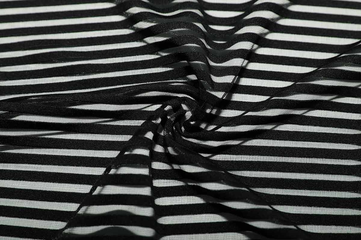 滌氨條子布 92%滌綸+8%氨綸