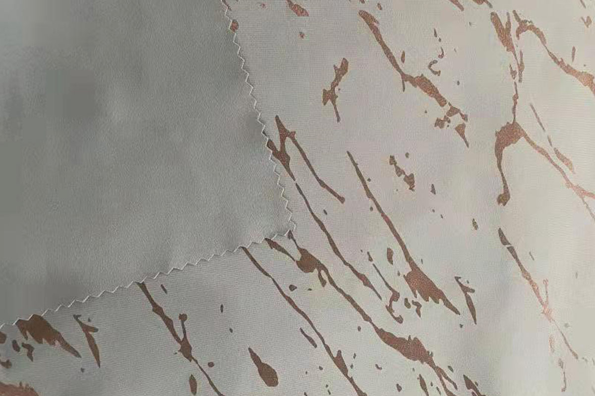 滌氨雙面布燙金 76%滌綸+24%氨綸